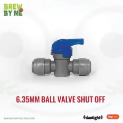 6.35mm (1/4) Ball Valve Shut Off - Duotight